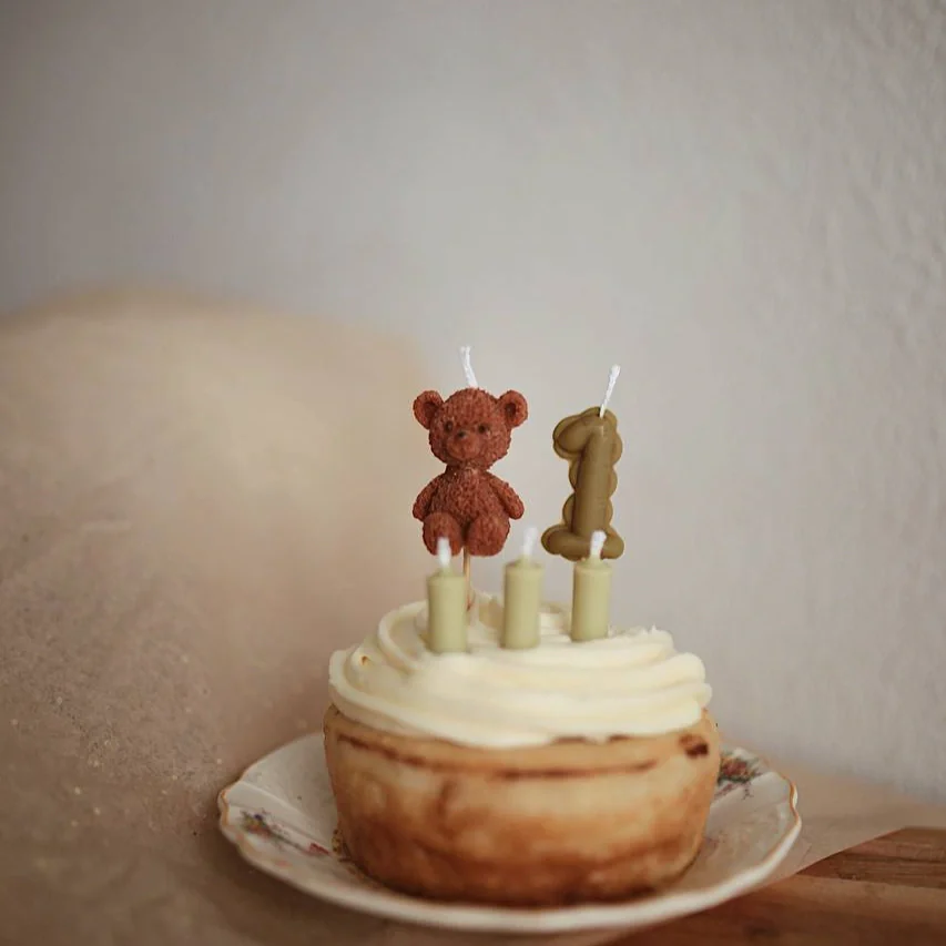 Beeswax Birthday Candles