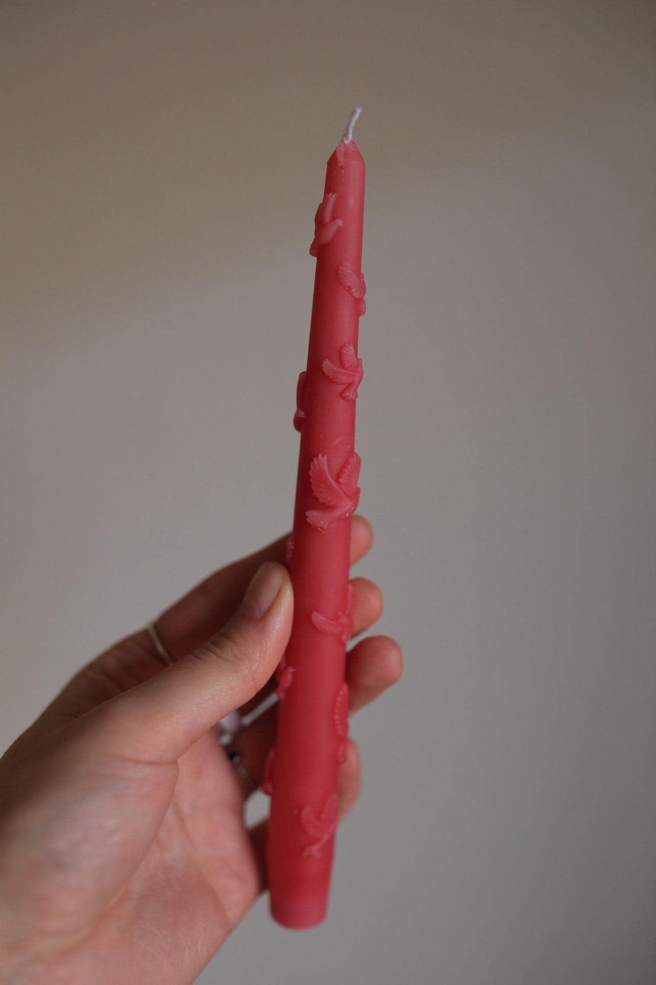 Summer Beeswax Taper Candles — Set of 5 3