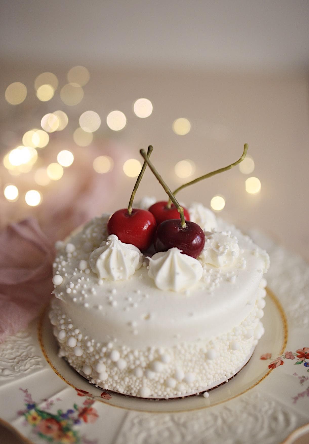 Realistic Cherry Beeswax Candles